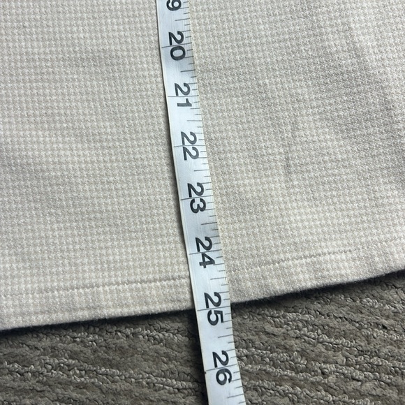 Madewell men’s Textured Beige & white Casual button down shirt SZ M - Picture 7 of 8